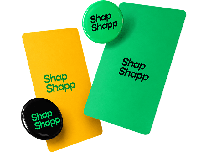 Shap Shapp cards and dots